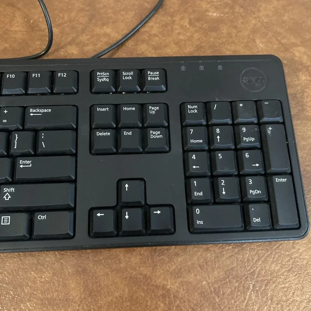 Dell KB212-B USB Quiet Key Keyboard - Black‎